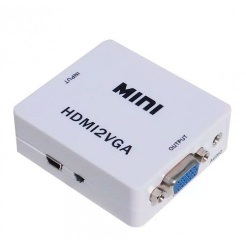 Adaptador Convertidor HDMI a VGA Con...