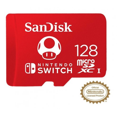 Memoria MicroSDXC 128GB Sandisk para...