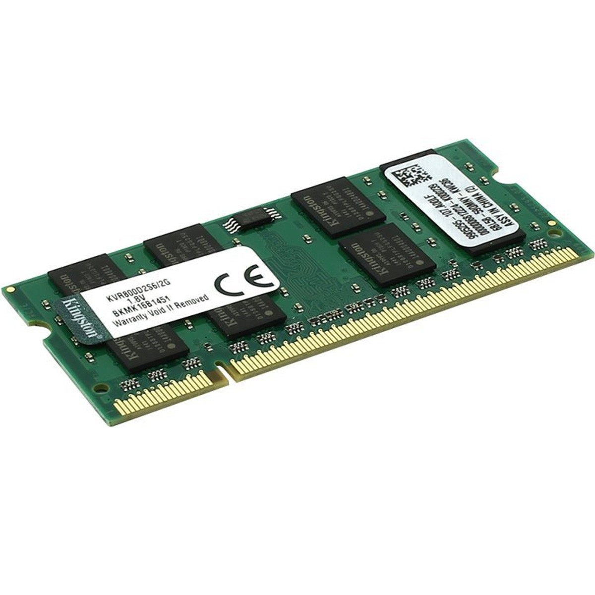 Tacto Leonardoda Estresante Kingston Sodimm 2GB DDR2 800Mhz. PC2-6400 CL5