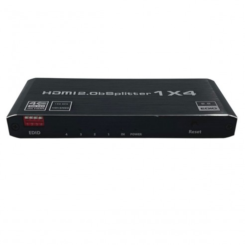 SPLITTER HDMI 2.0 1X4 4K HDR 18gbps 60hz