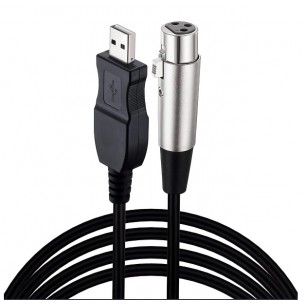 Cable USB-XLR DMX USB...